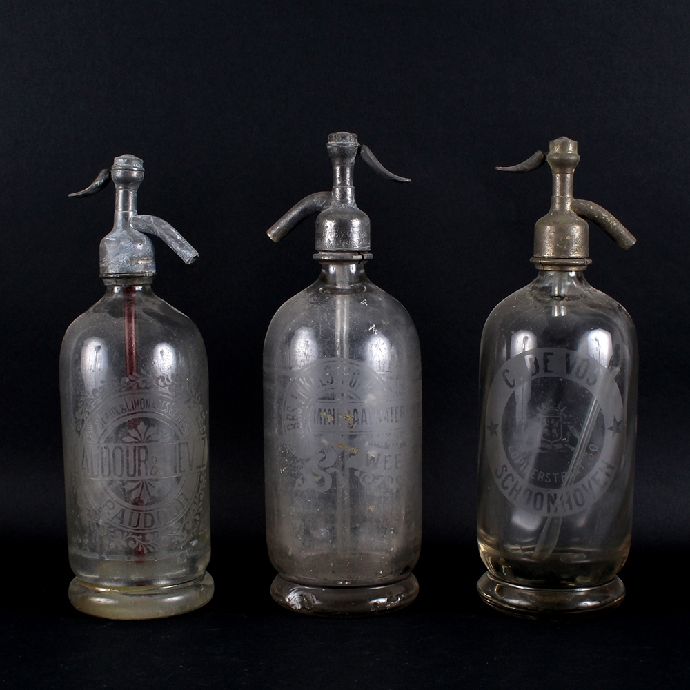 Parisian Vintage Soda Syphons