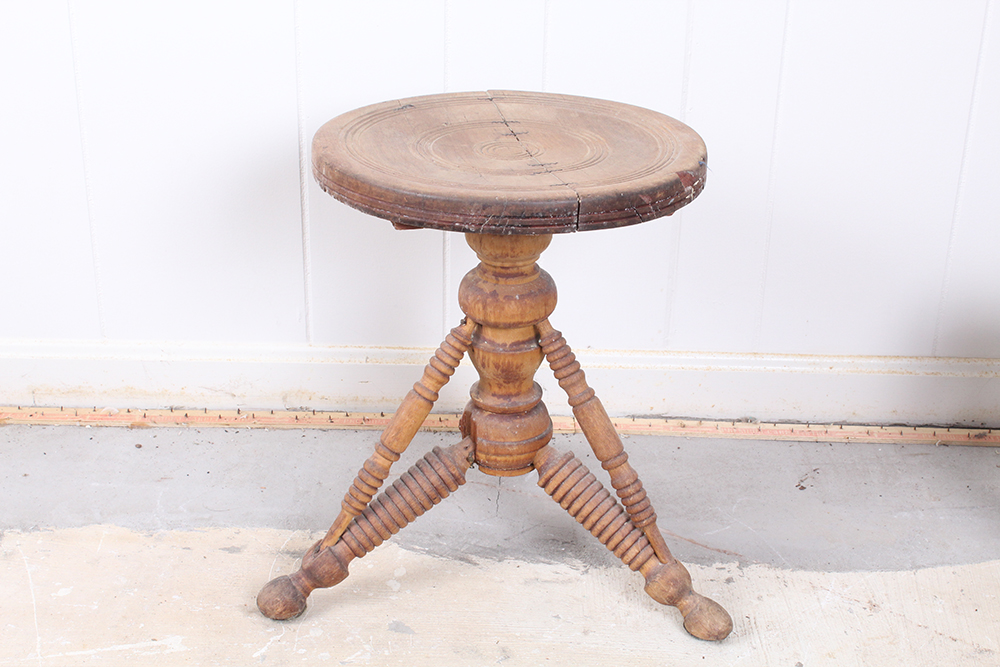 Trio of Wooden Stools