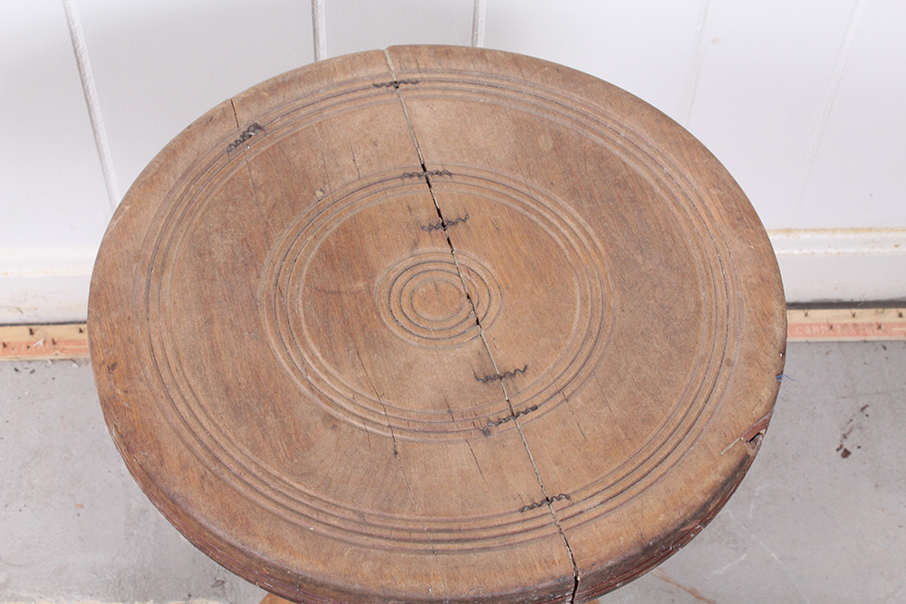 Trio of Wooden Stools