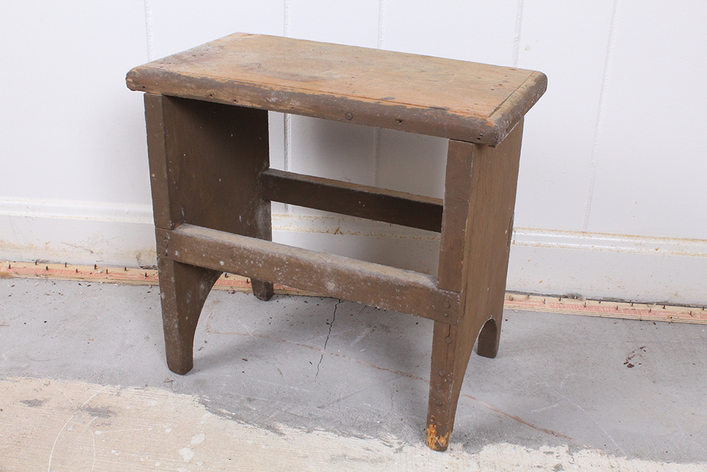 Trio of Wooden Stools