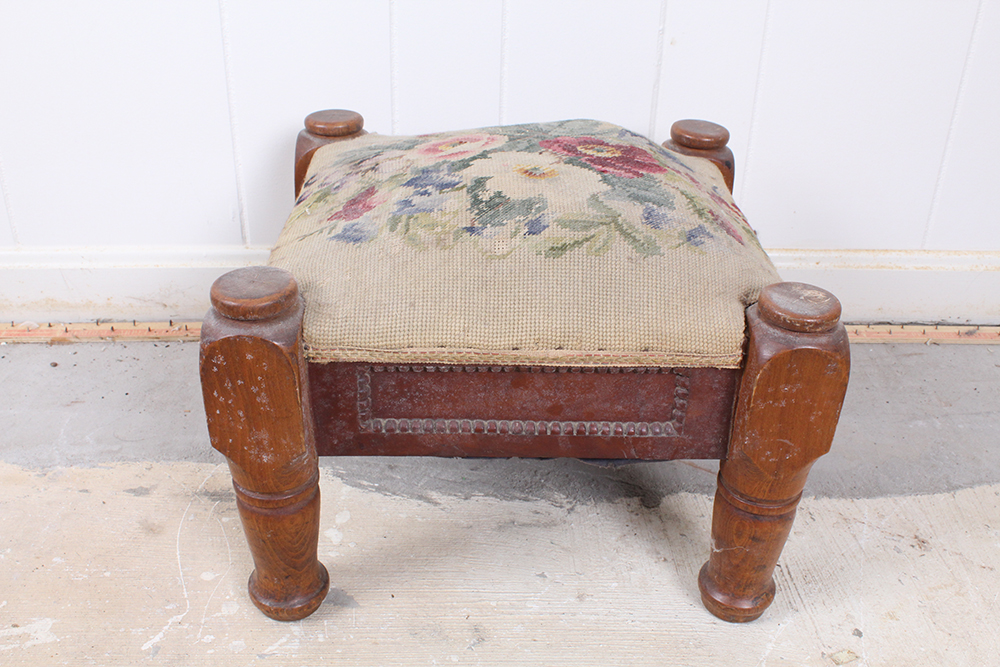 Trio of Wooden Stools