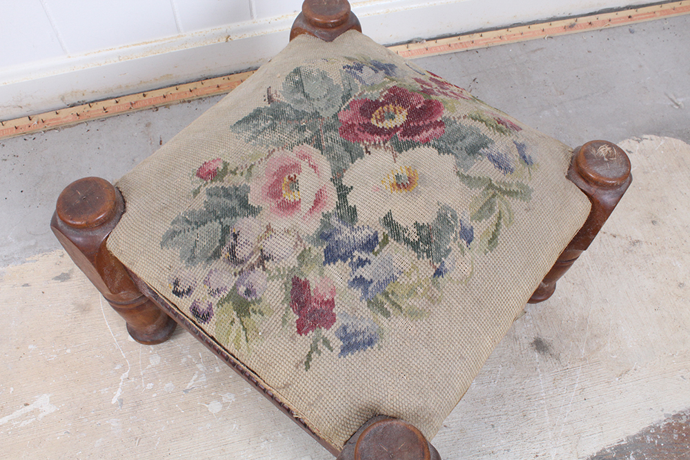 Trio of Wooden Stools