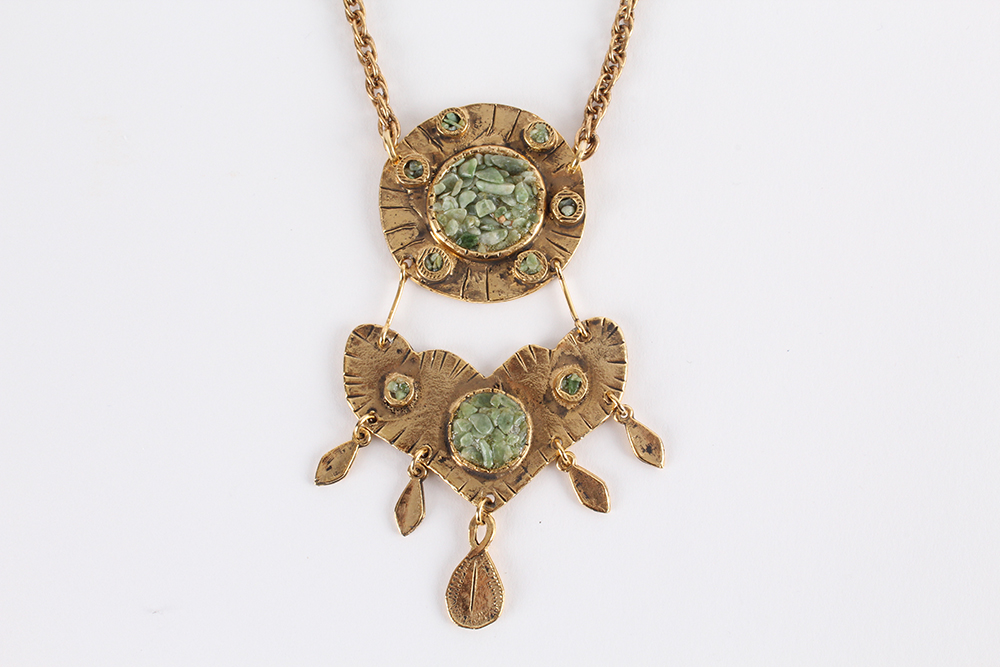 Statement Necklace and Ring Demi Parure Set