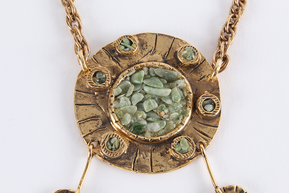 Statement Necklace and Ring Demi Parure Set