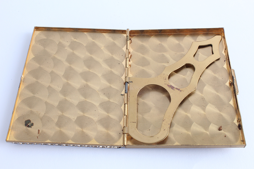 Gold Tone Vintage Vanity Items