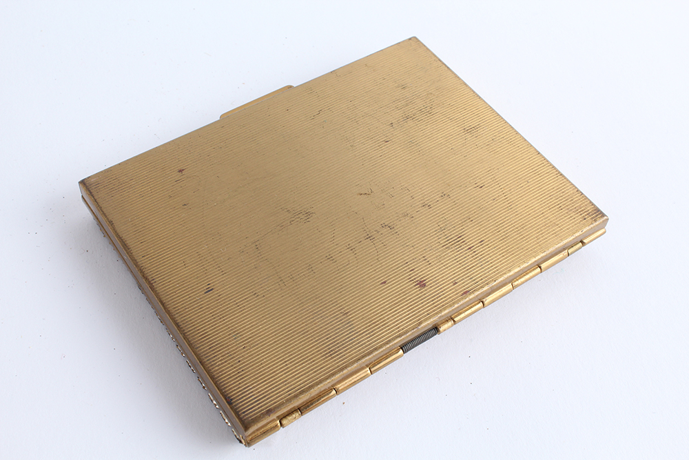 Gold Tone Vintage Vanity Items