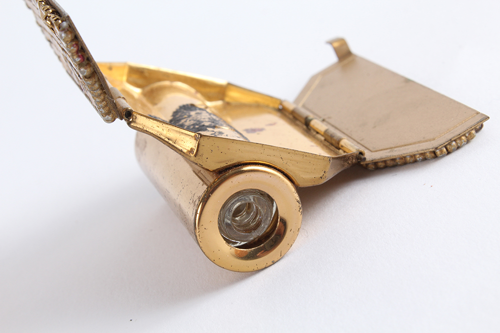 Gold Tone Vintage Vanity Items