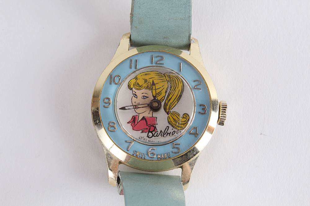Blue Mattel Barbie Watch and Astronaut Watch
