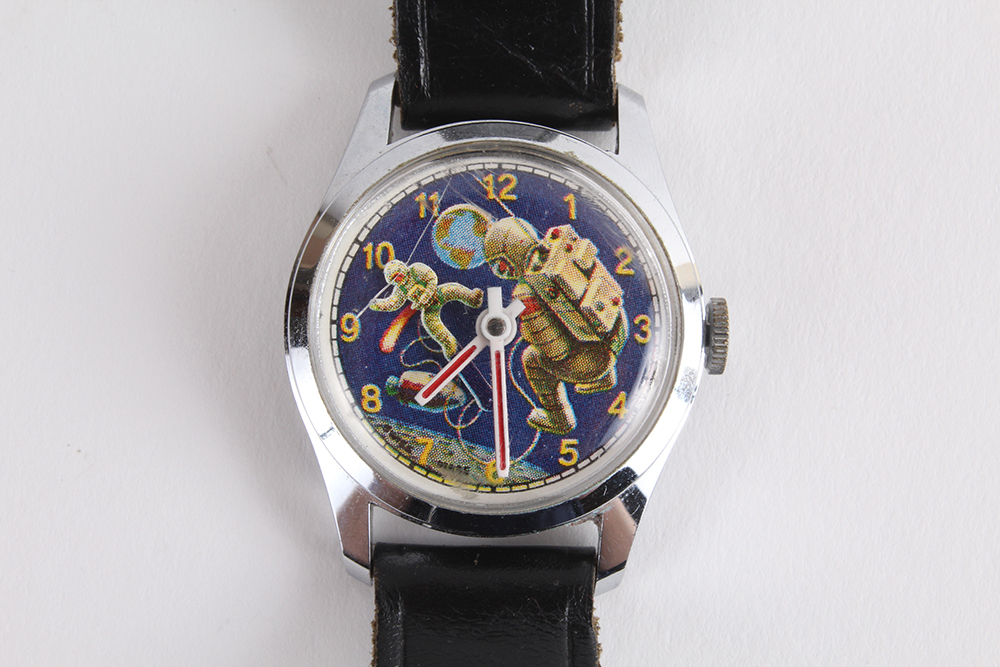 Blue Mattel Barbie Watch and Astronaut Watch