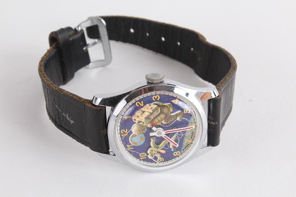 Blue Mattel Barbie Watch and Astronaut Watch