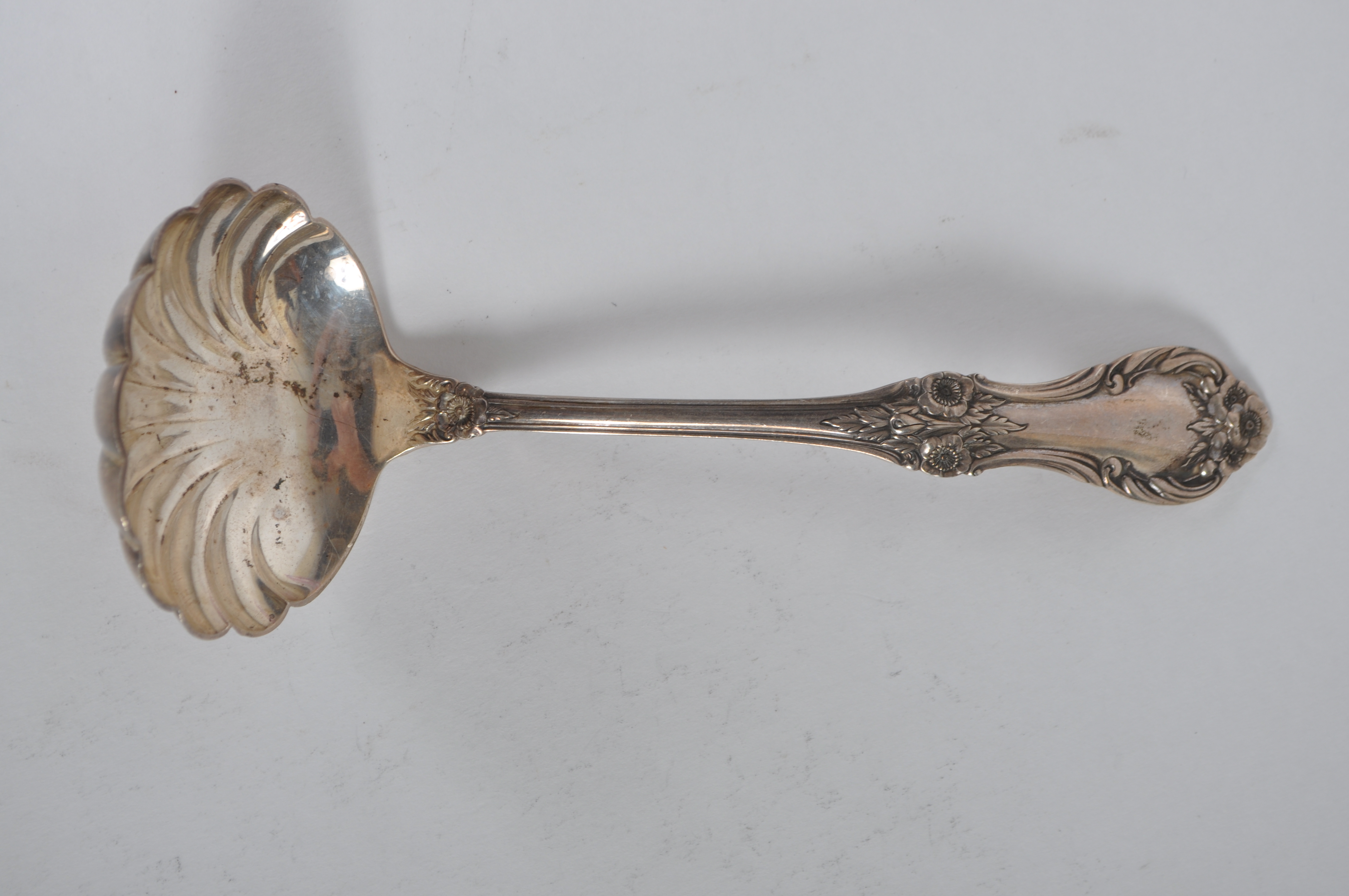 Pair of Fancy Sterling Ladles
