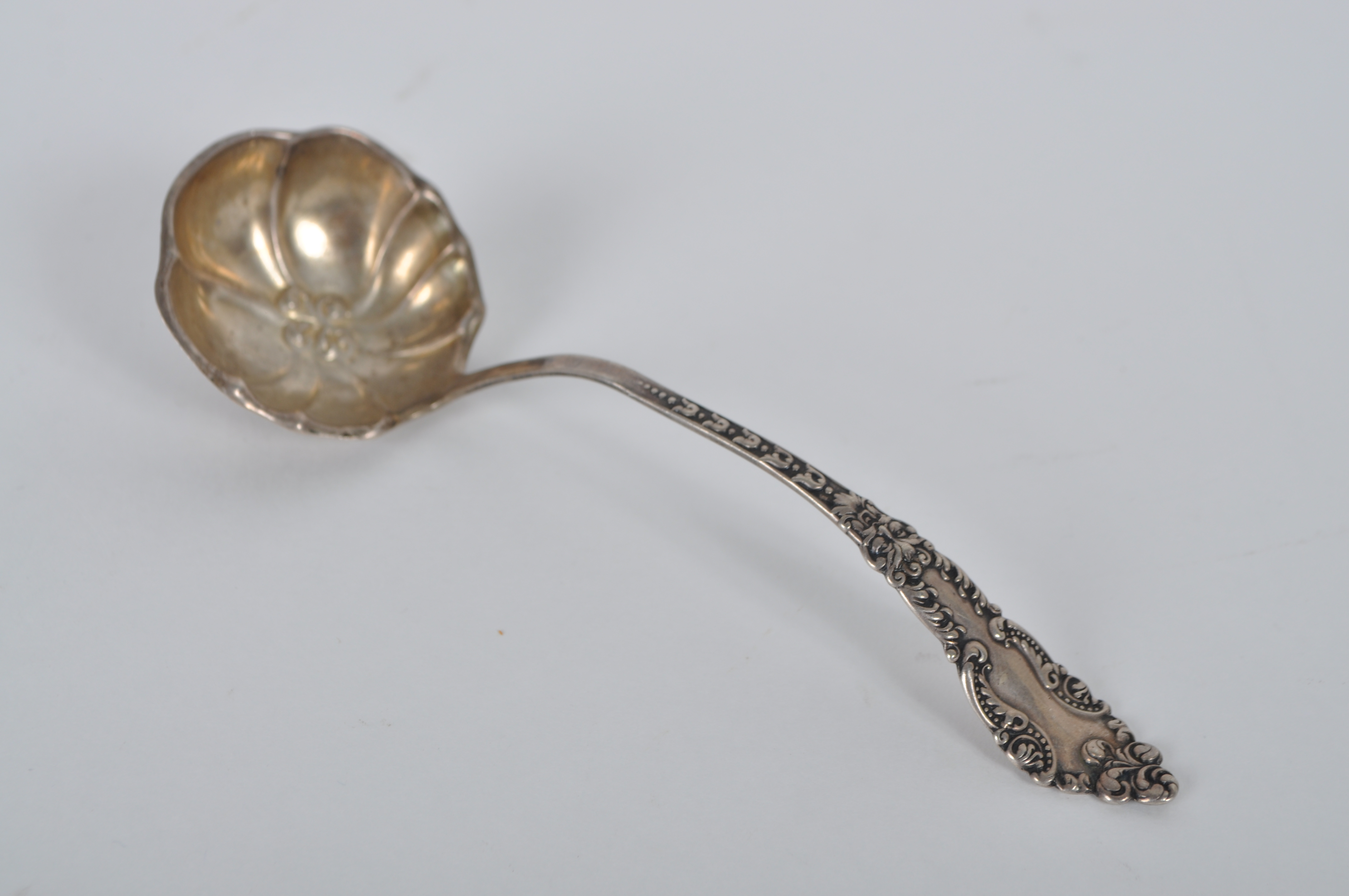 Pair of Fancy Sterling Ladles