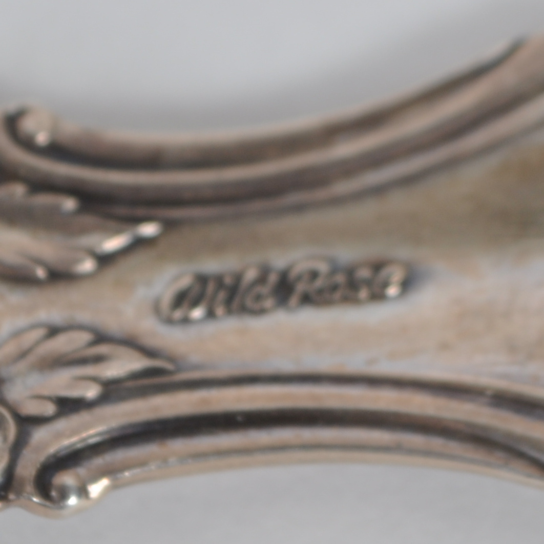 Pair of Fancy Sterling Ladles