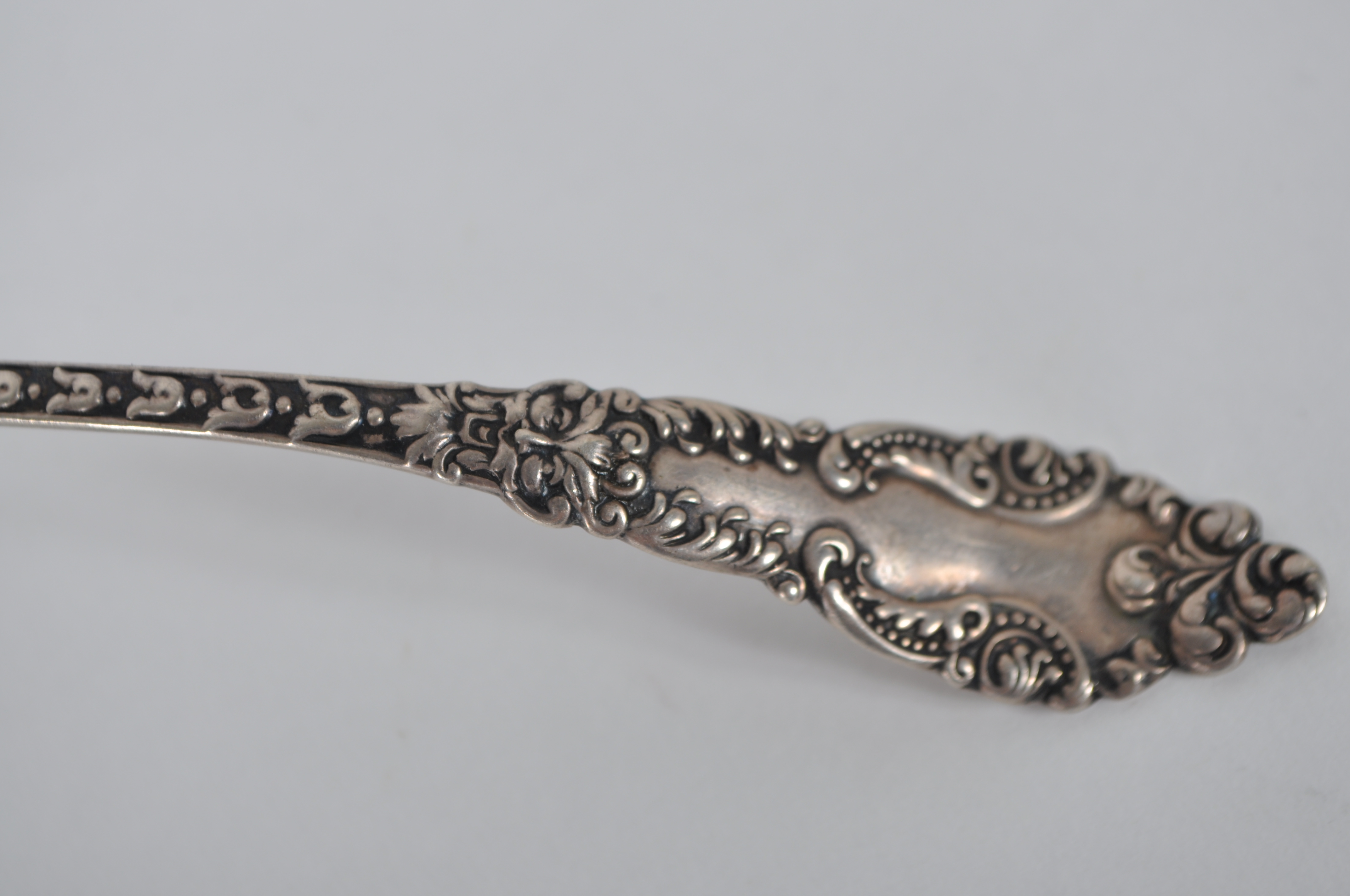 Pair of Fancy Sterling Ladles