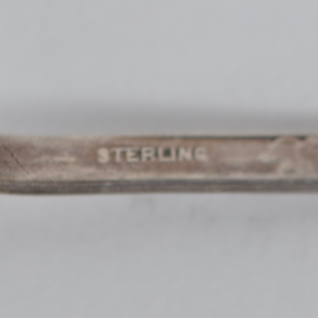 Pair of Fancy Sterling Ladles