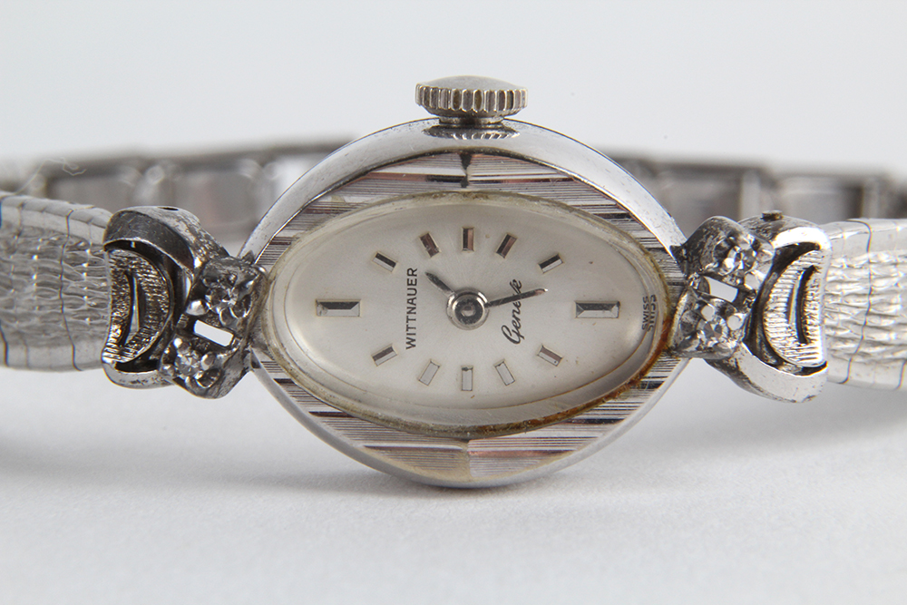 Women's Wittnauer Watch with Cut Diamonds