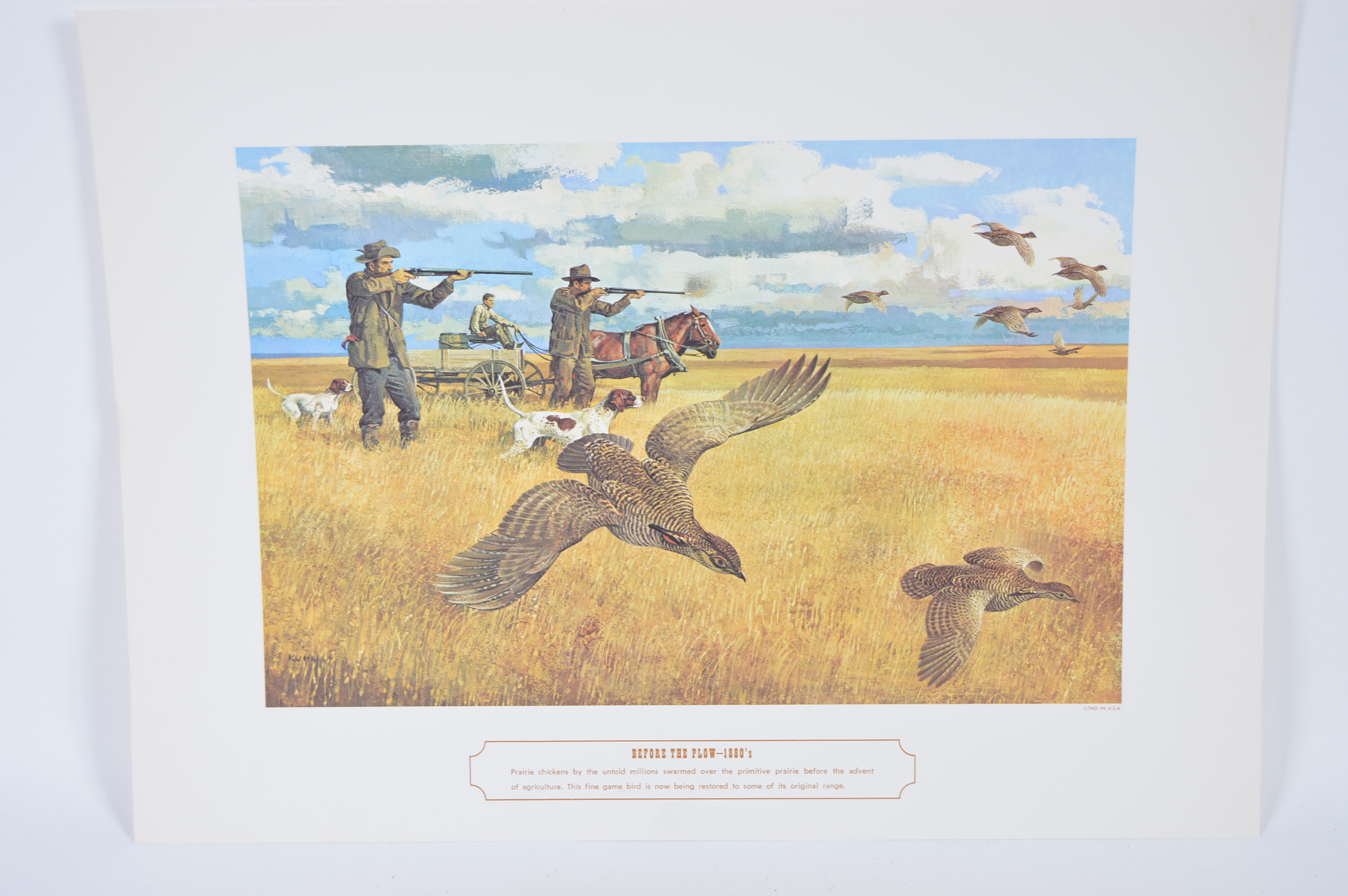 Limited Edition Unframed Remington Arms Company Lithographs