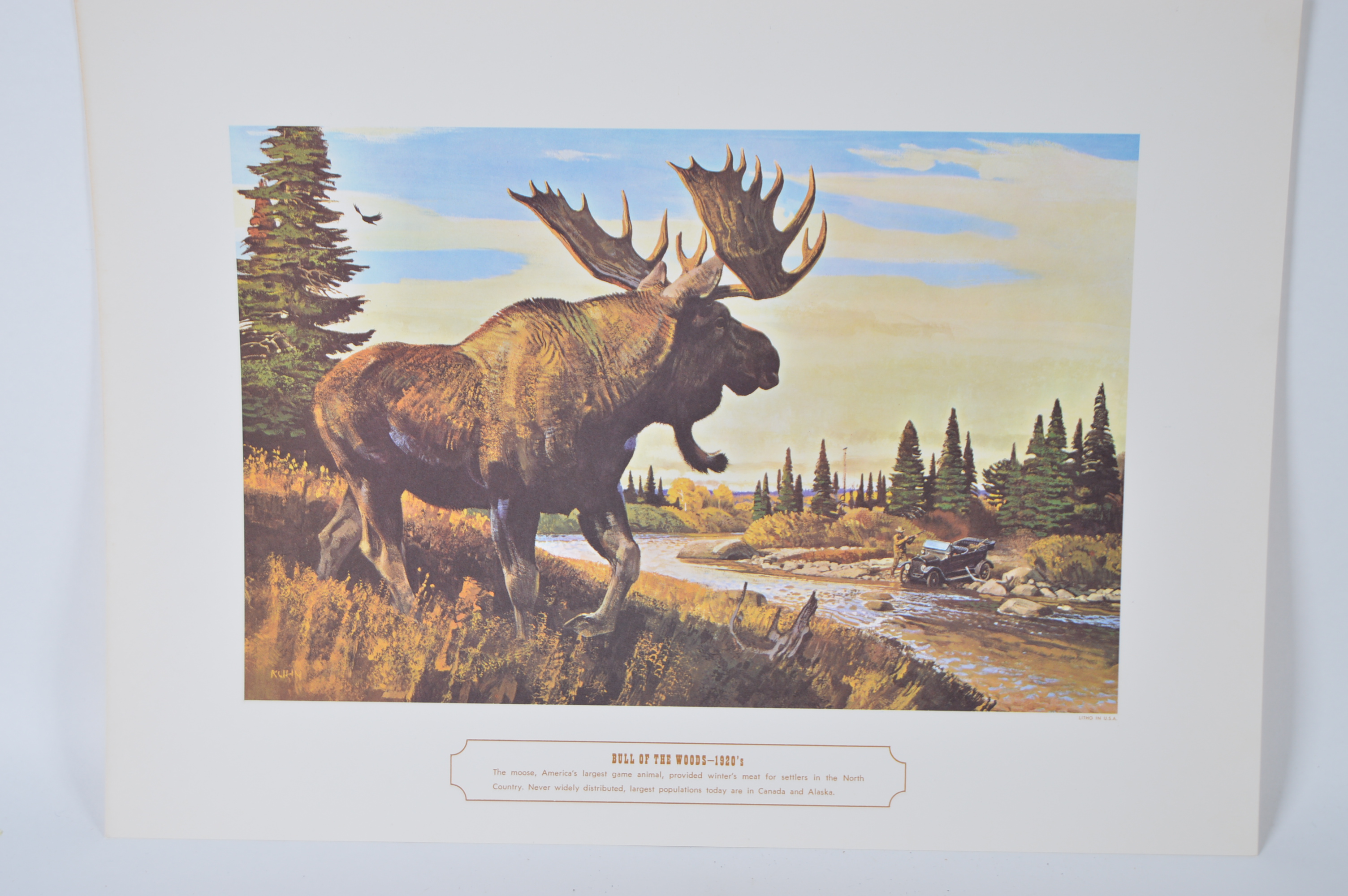 Limited Edition Unframed Remington Arms Company Lithographs