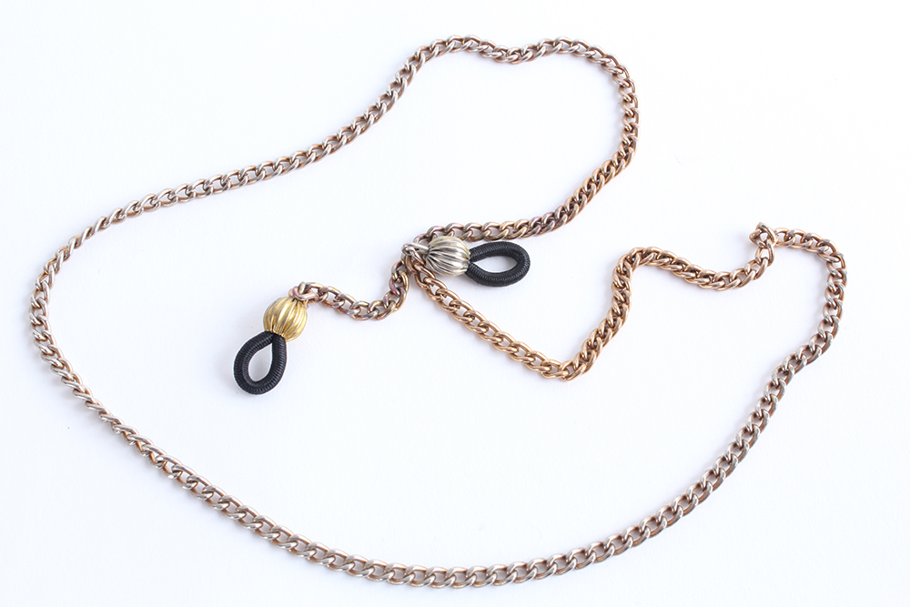 Unadorned Gold Tone Chains