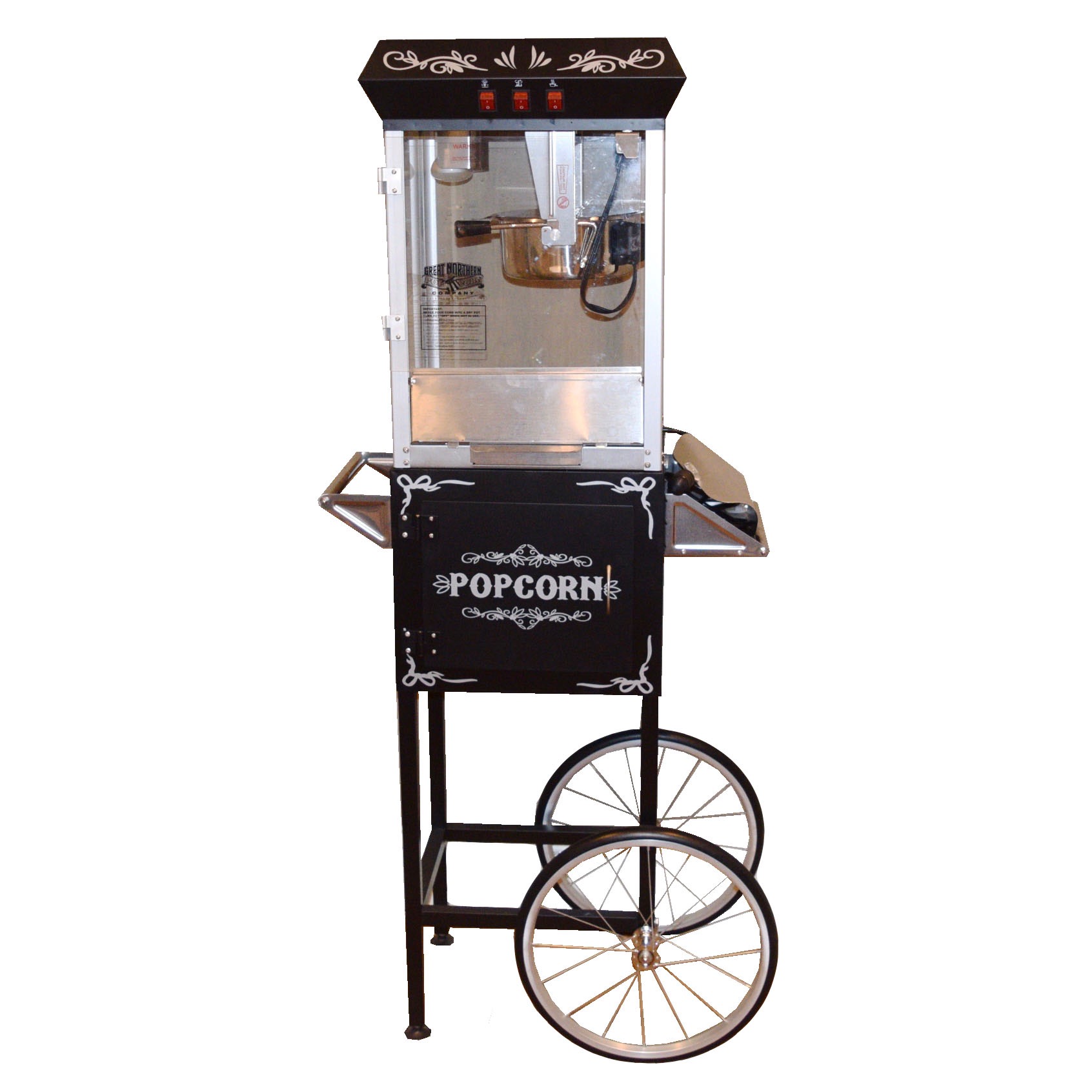 Great Northern Popcorn Company Popcorn Machine with Cart