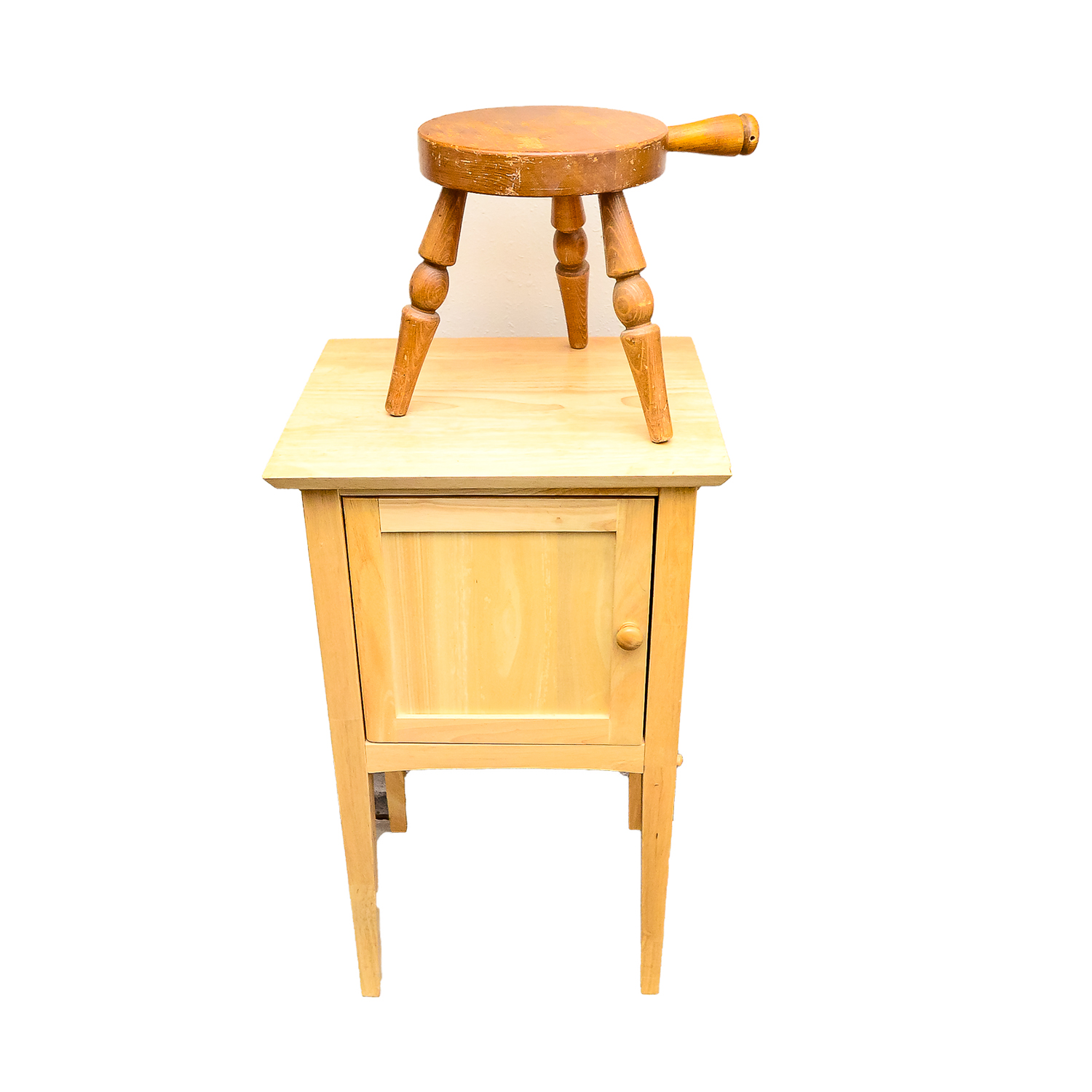 Stool and Cabinet