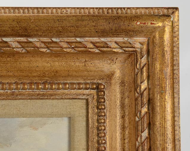 Robert Oliver Skemp Nautical Oil Painting "Clipper Race"