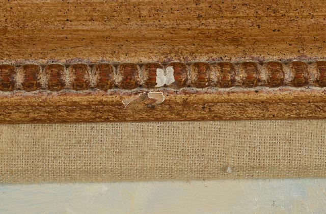 Robert Oliver Skemp Nautical Oil Painting "Clipper Race"