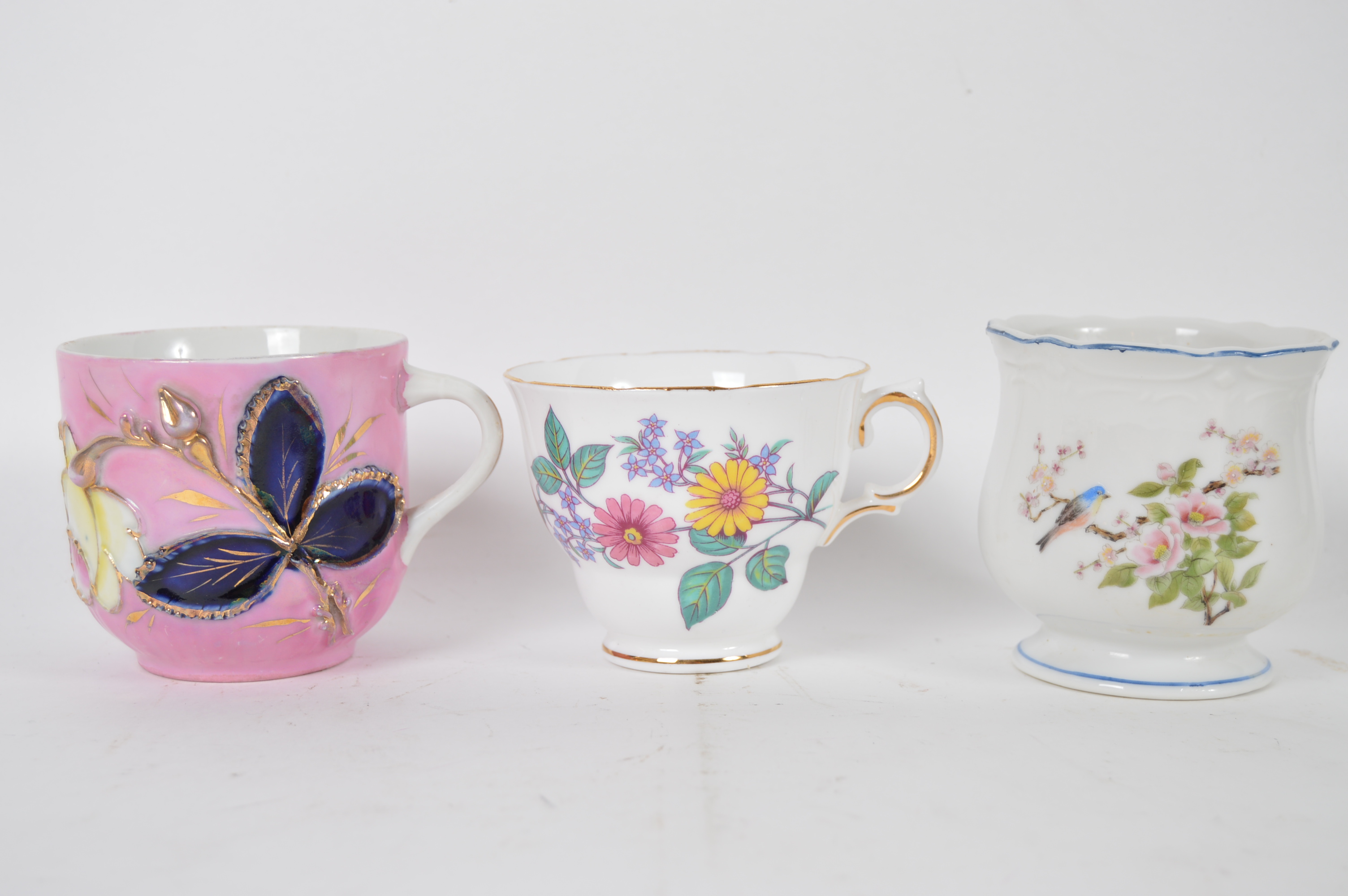 Assorted Floral China and Porcelain