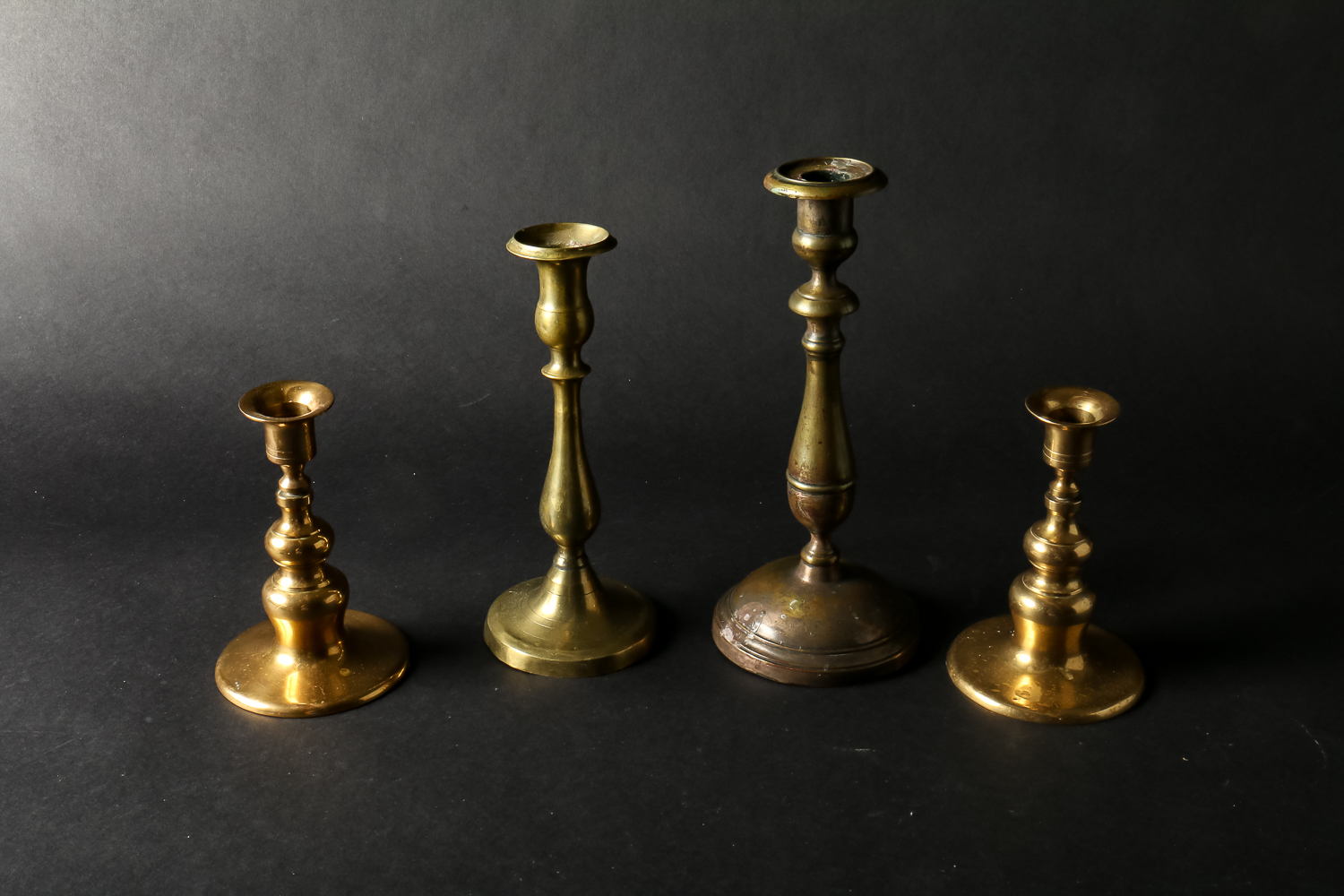 Decorative Brass Candlesticks and Decor