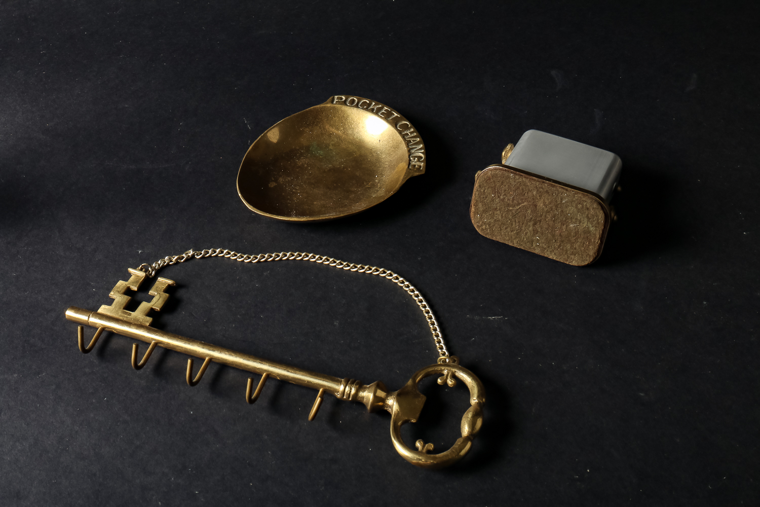 Decorative Brass Candlesticks and Decor