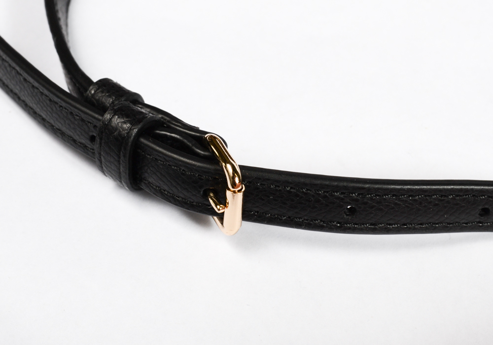 Coach Signature Black and Brown Leather Bennett Satchel