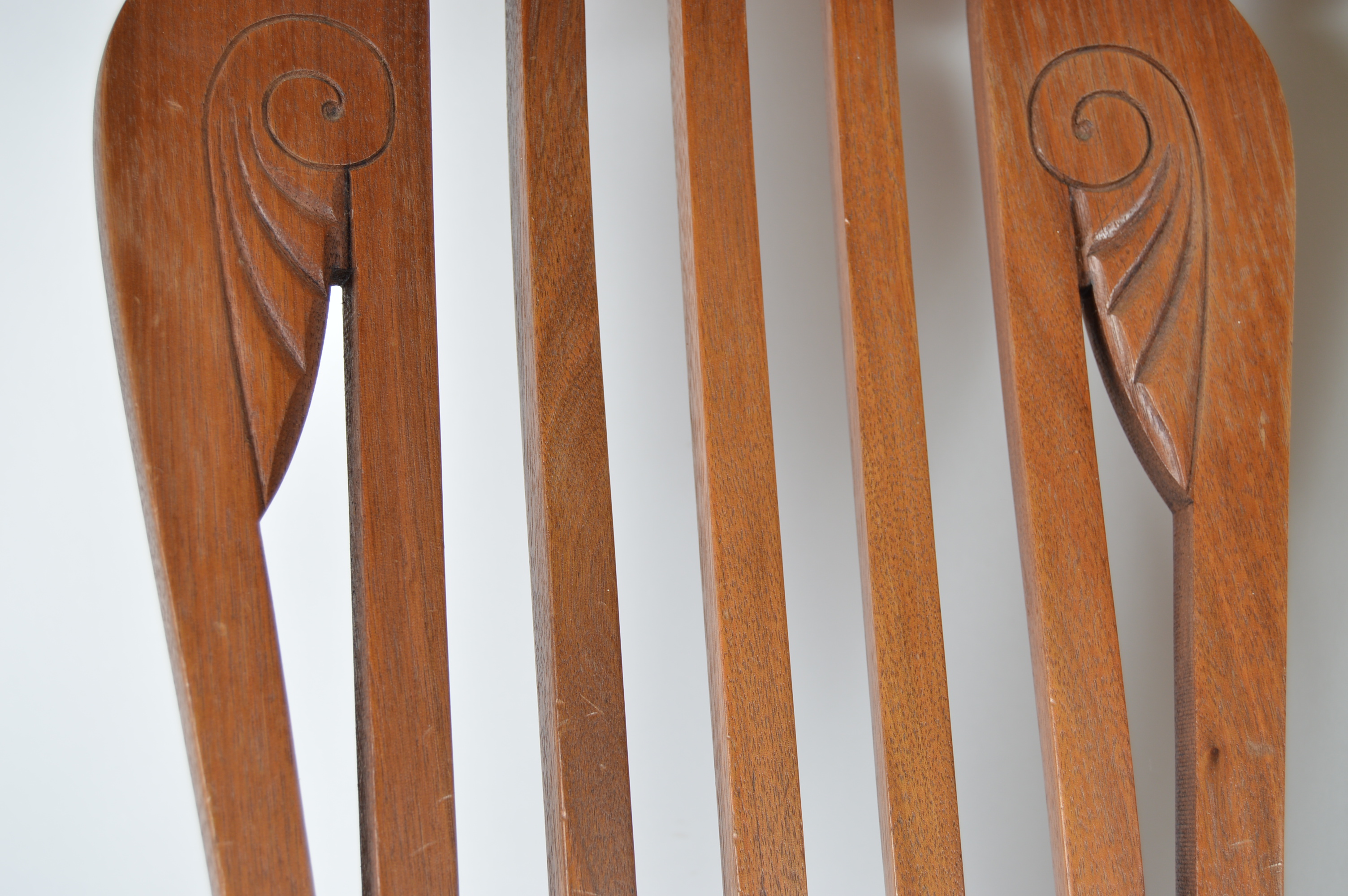 Walnut and Needlepoint Accent Chair