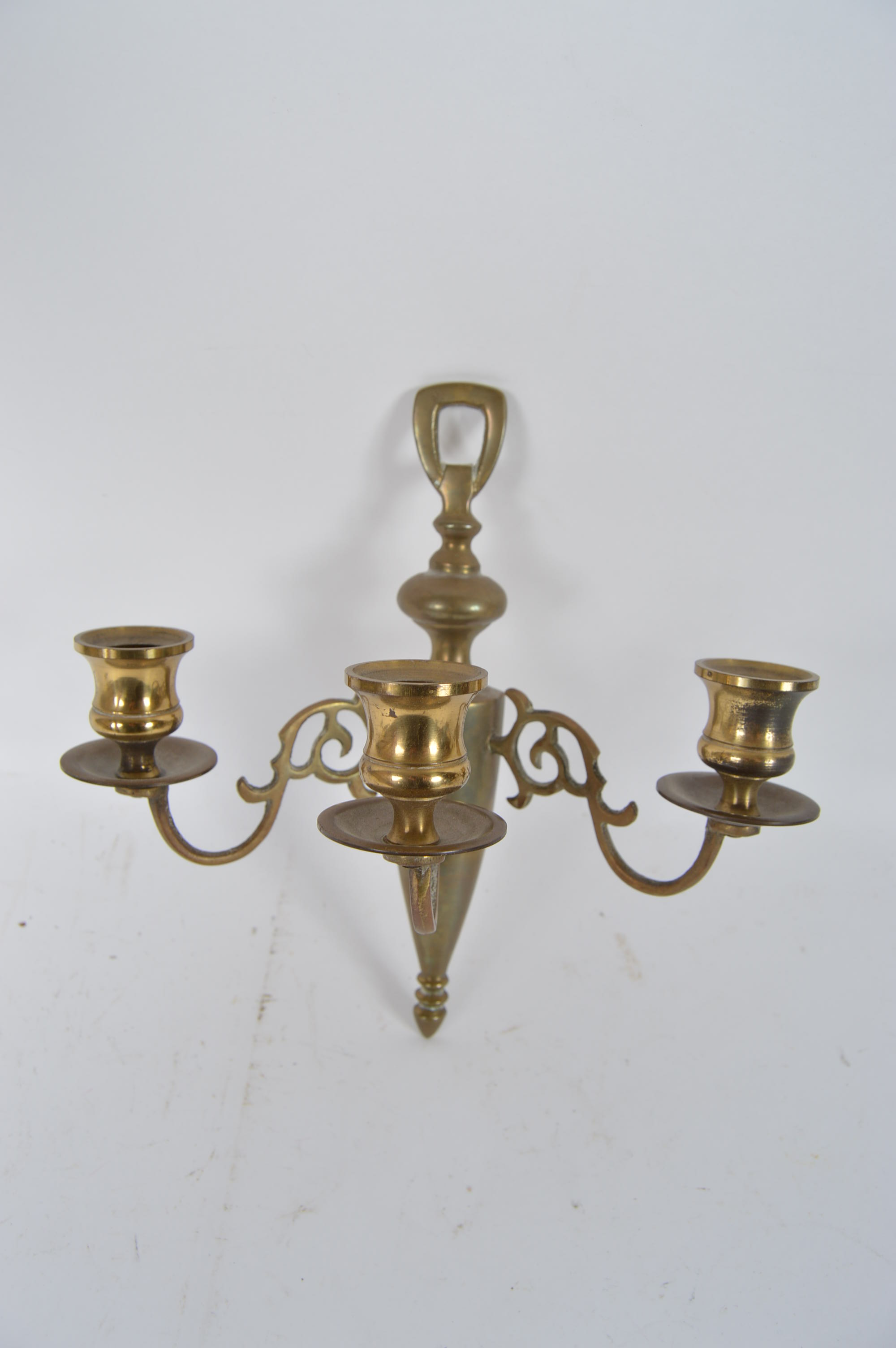 Assortment of Brass Candlesticks and Decor