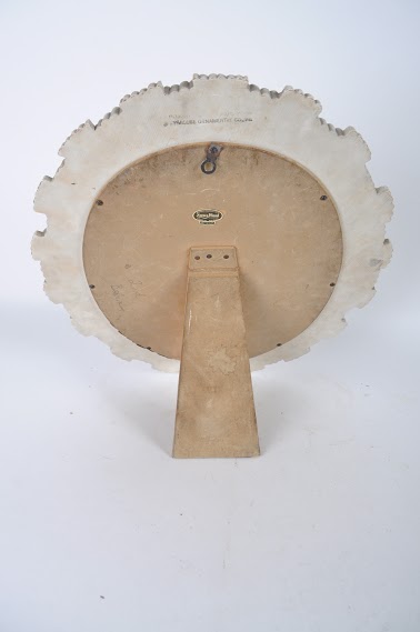 Framed Oval Vanity Mirror