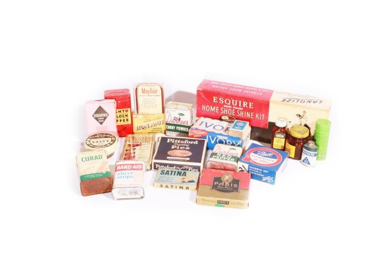 Assortment of Vintage Household Supplies