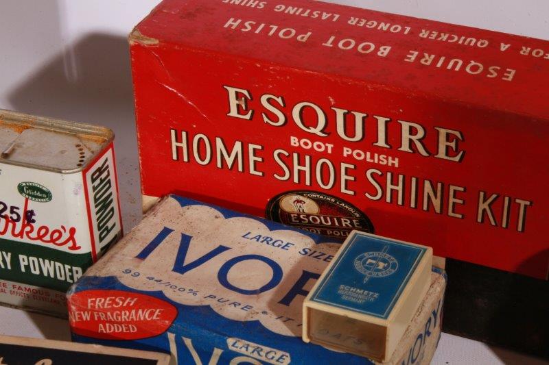 Assortment of Vintage Household Supplies