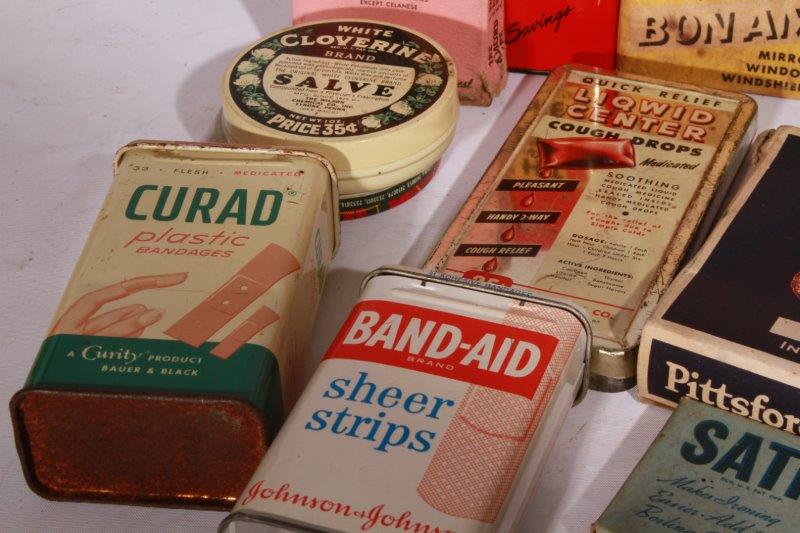 Assortment of Vintage Household Supplies