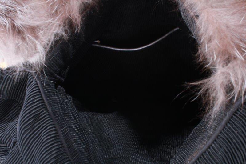 Raccoon Fur Muff Purse