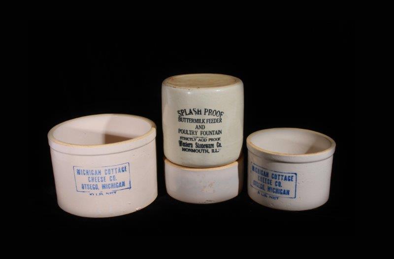 Trio of Vintage Crocks