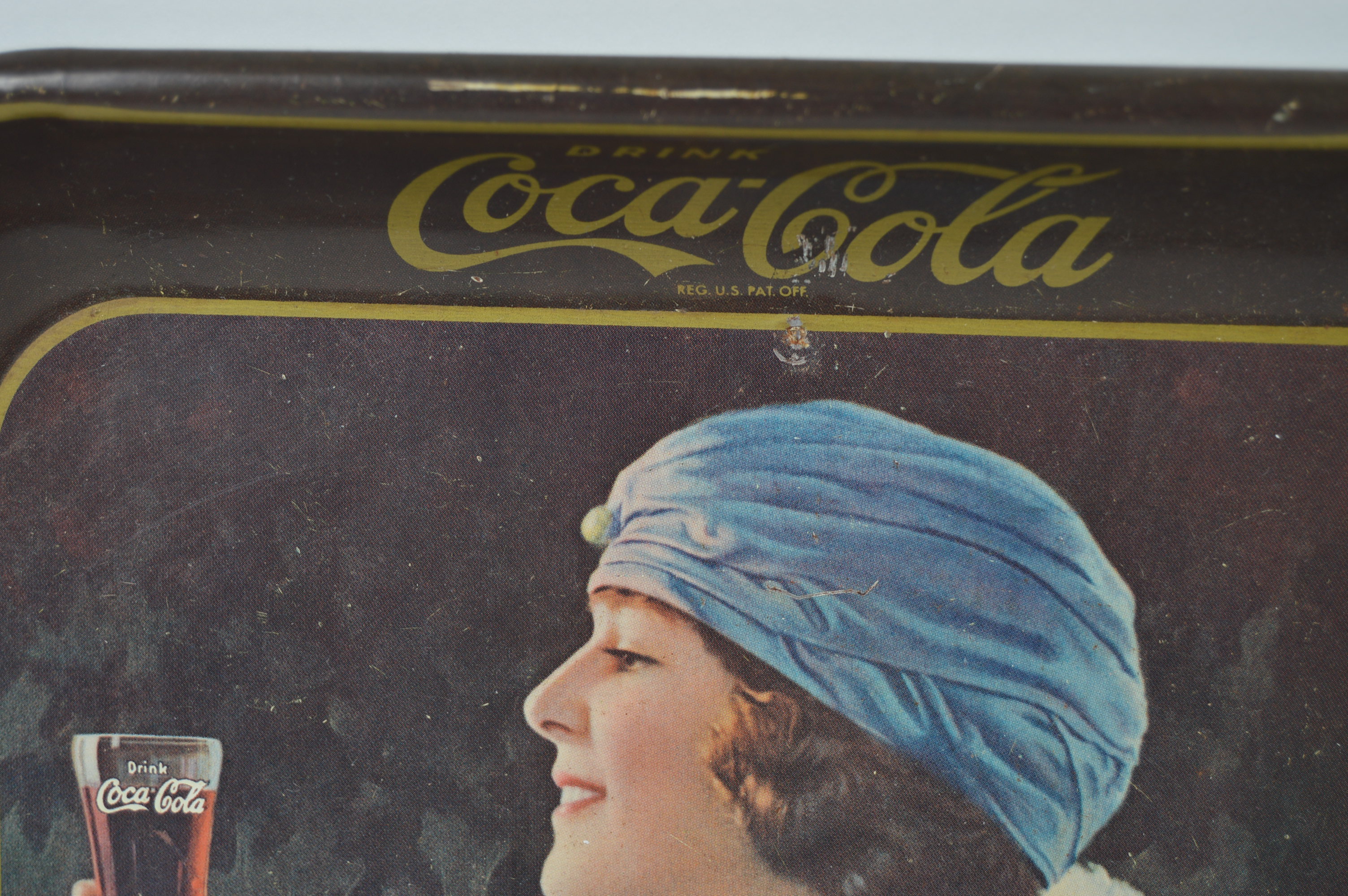 Assortment of Vintage Tin Trays