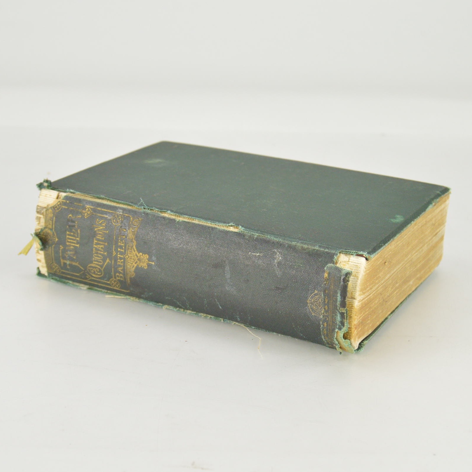 Antique Book Belonging to Kentucky Author Temple Bodley