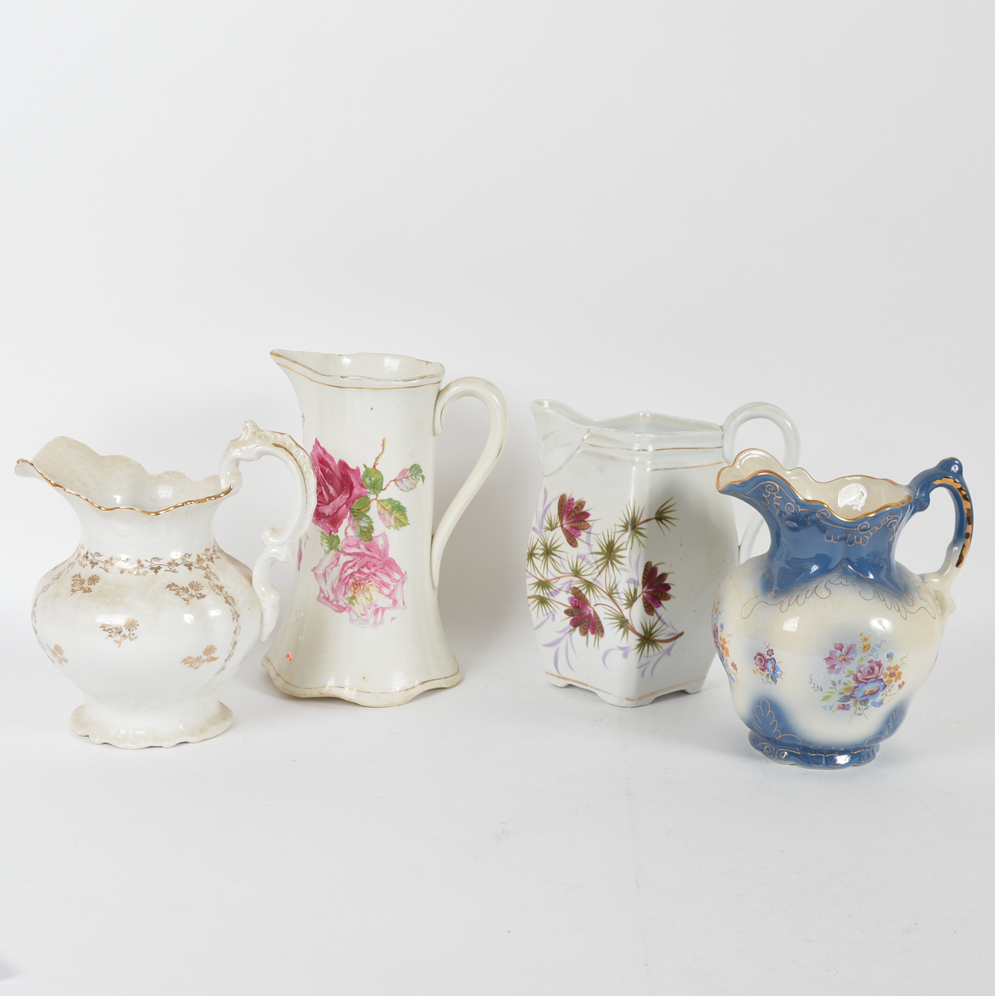 Assorted Vintage Porcelain Pitchers