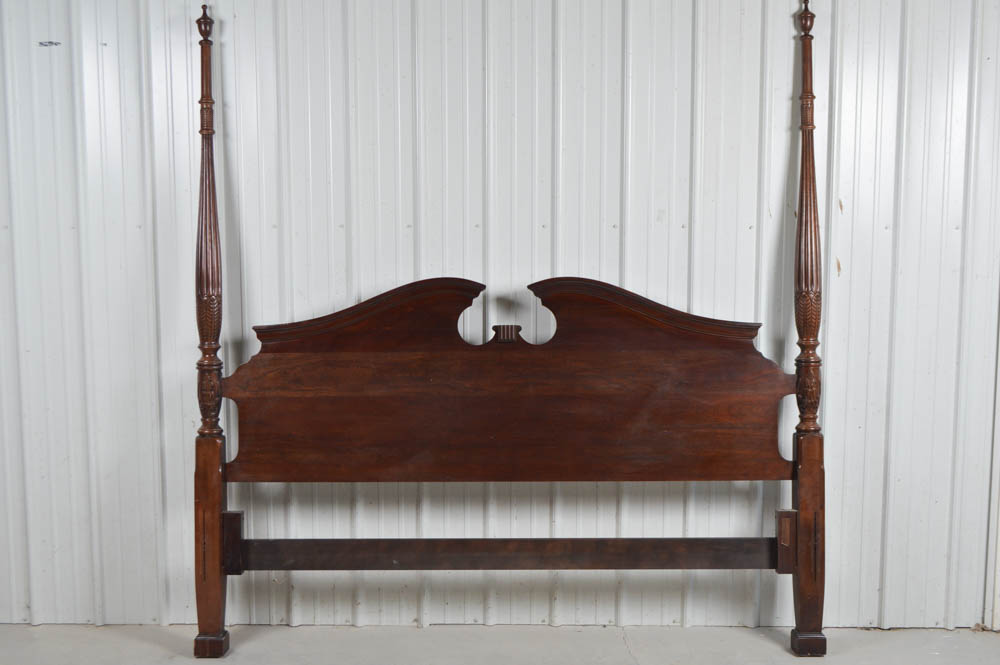 Kincaid Cherry Mountain Four-Poster King Bed Frame