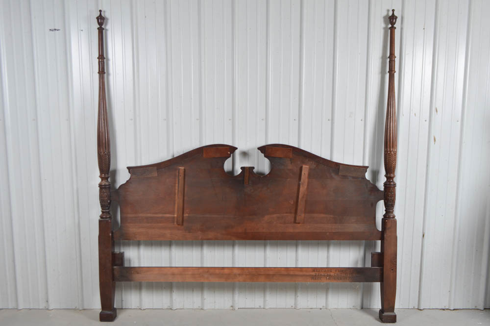 Kincaid Cherry Mountain Four-Poster King Bed Frame