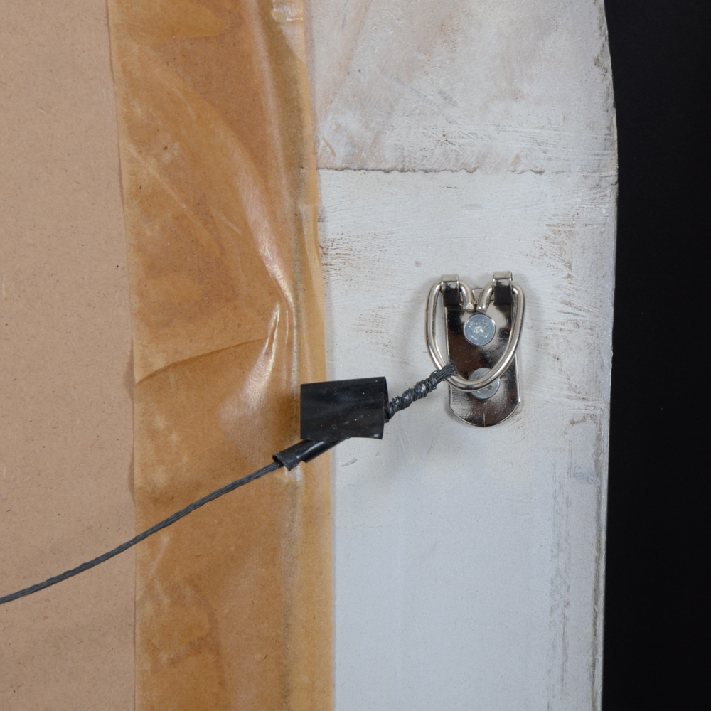 Pair of Arched Framed Beveled Mirrors