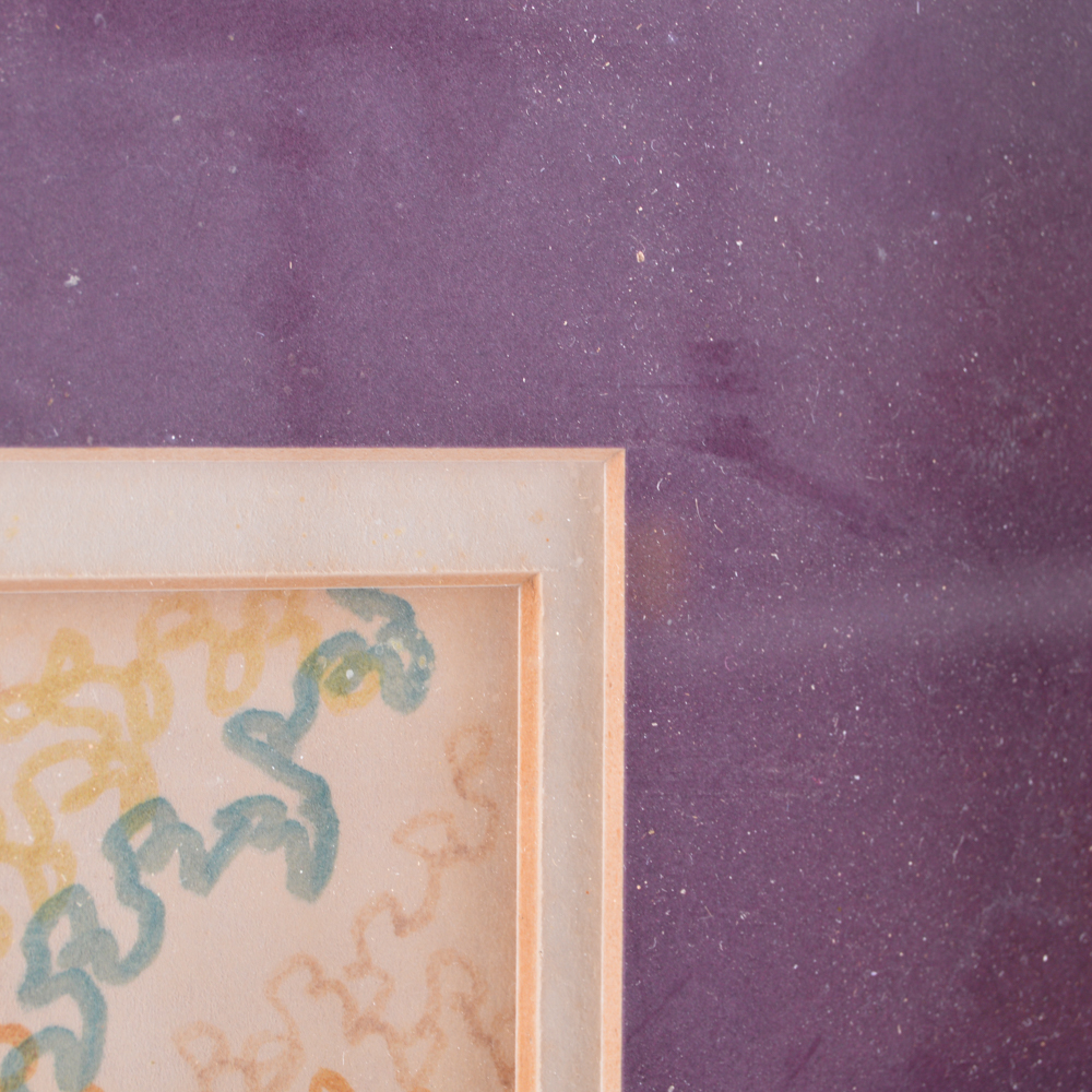 Signed Alex McAdam "Amsterdam" Watercolor and Ink Painting