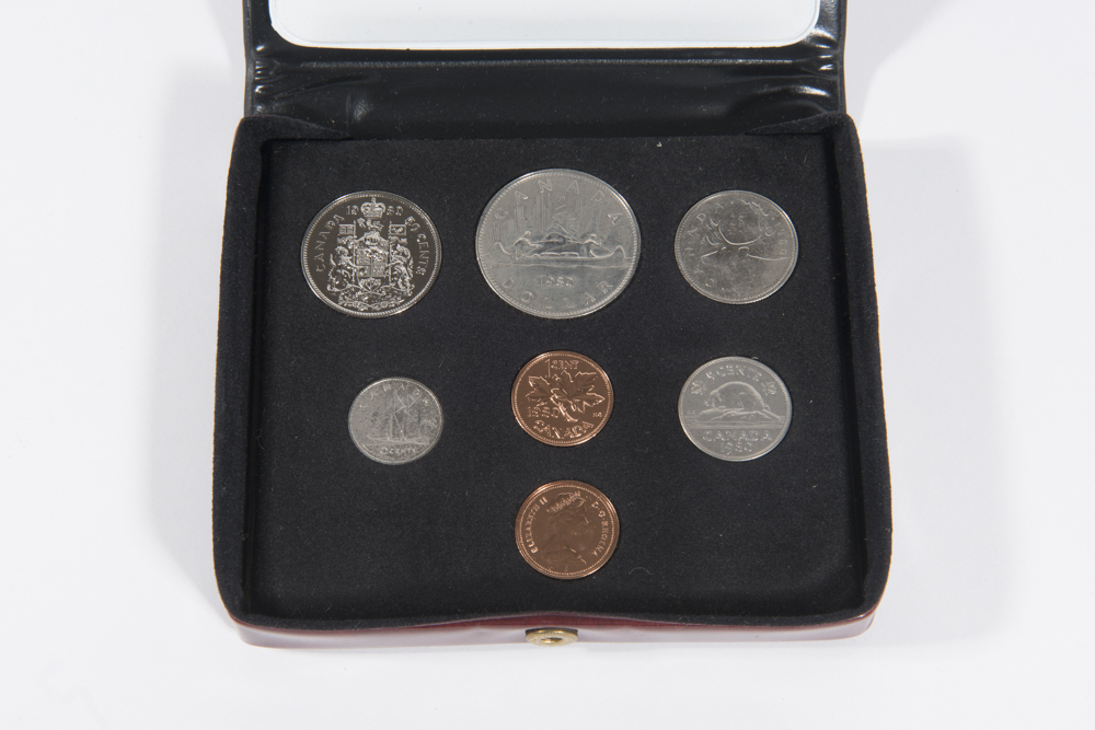 Canadian 1980 Uncirculated Mint Coin Set