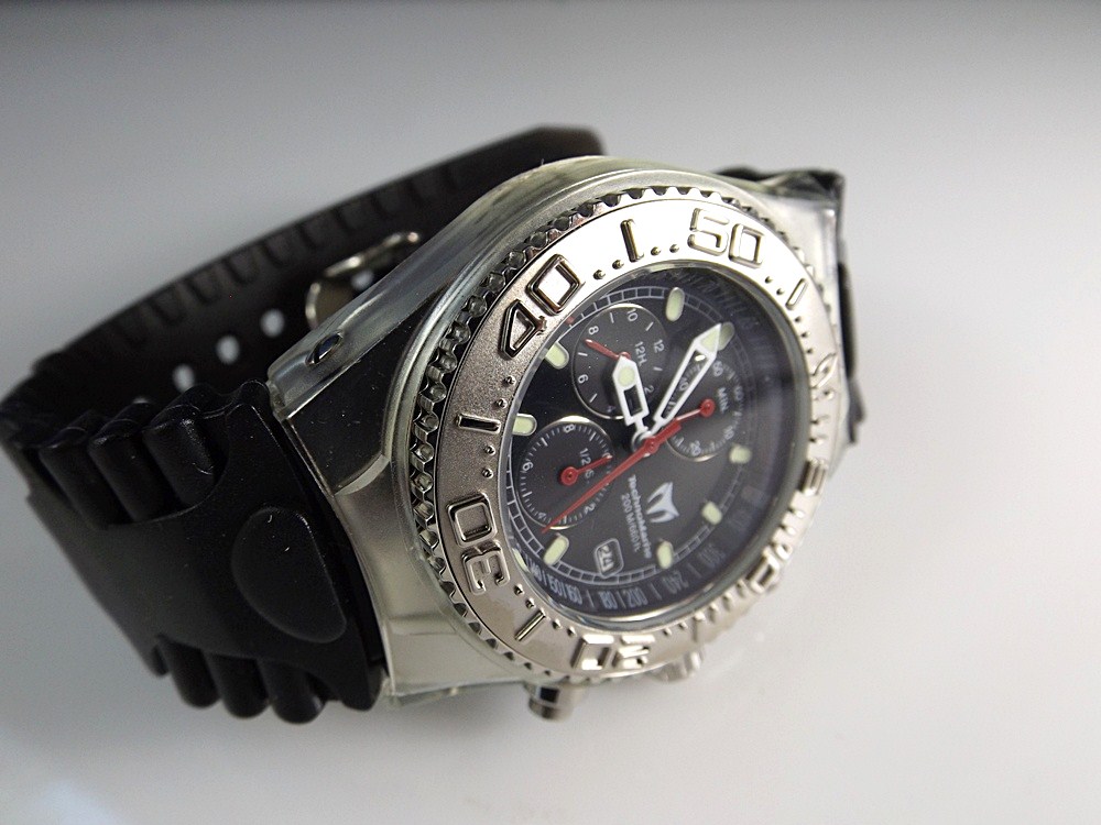 TechnoMarine Stainless Steel Professional Diving Watch