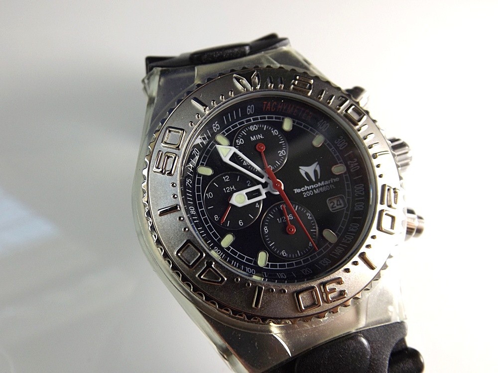 TechnoMarine Stainless Steel Professional Diving Watch