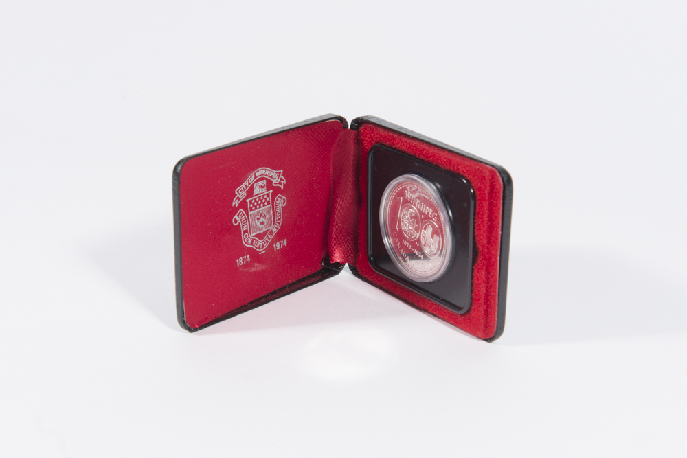 Canadian 1974 "Winnipeg Centennial" Dollar Mint Coin